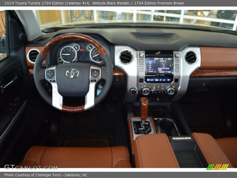 Attitude Black Metallic / 1794 Edition Premium Brown 2014 Toyota Tundra 1794 Edition Crewmax 4x4