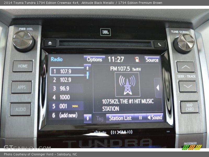 Audio System of 2014 Tundra 1794 Edition Crewmax 4x4