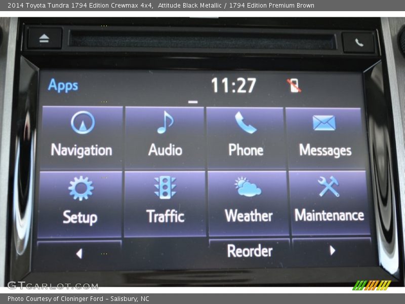 Attitude Black Metallic / 1794 Edition Premium Brown 2014 Toyota Tundra 1794 Edition Crewmax 4x4