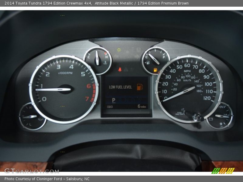  2014 Tundra 1794 Edition Crewmax 4x4 1794 Edition Crewmax 4x4 Gauges
