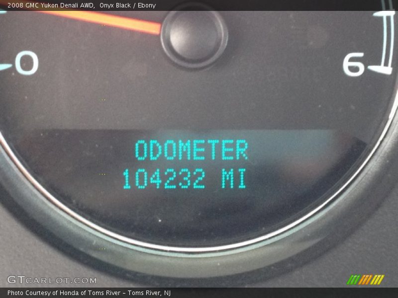 Onyx Black / Ebony 2008 GMC Yukon Denali AWD