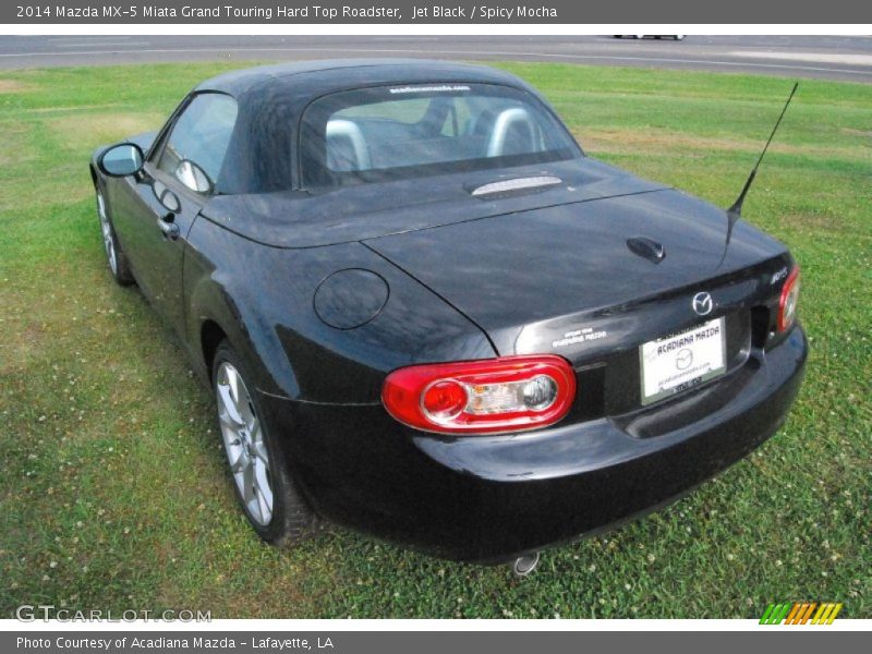 Jet Black / Spicy Mocha 2014 Mazda MX-5 Miata Grand Touring Hard Top Roadster