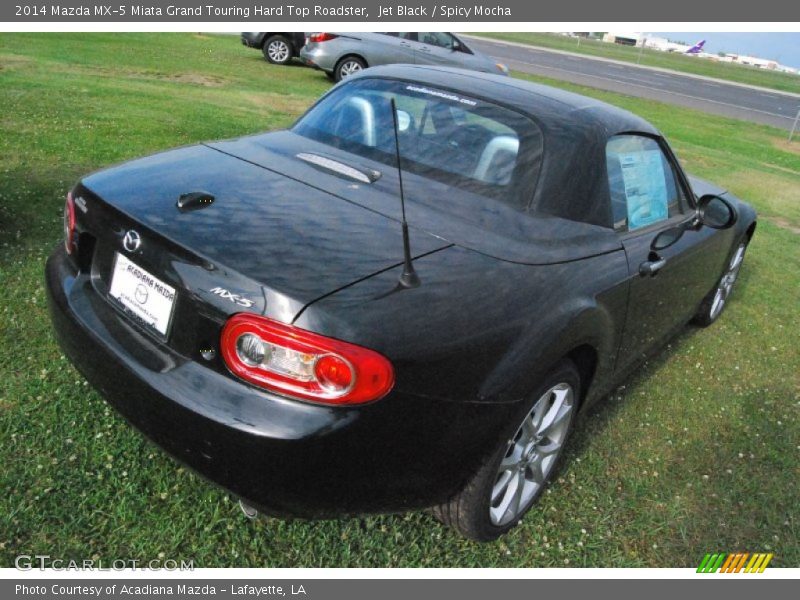 Jet Black / Spicy Mocha 2014 Mazda MX-5 Miata Grand Touring Hard Top Roadster