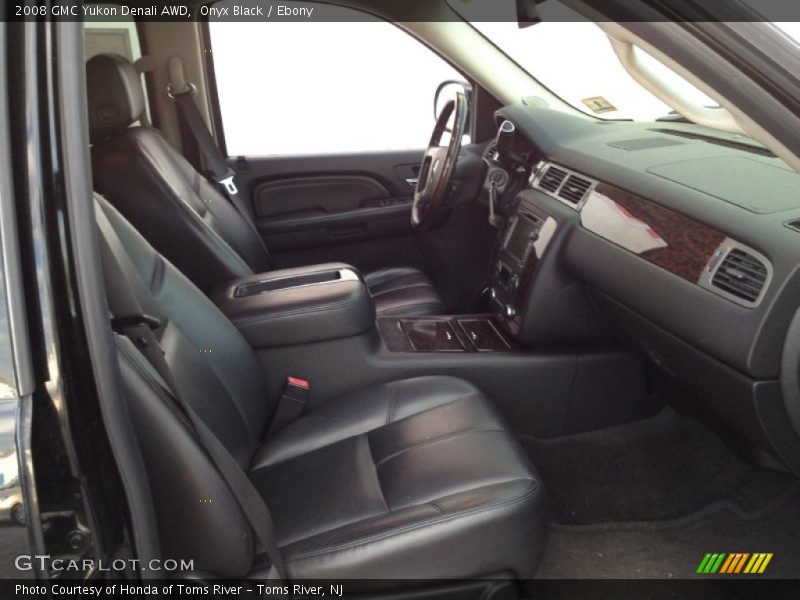 Onyx Black / Ebony 2008 GMC Yukon Denali AWD