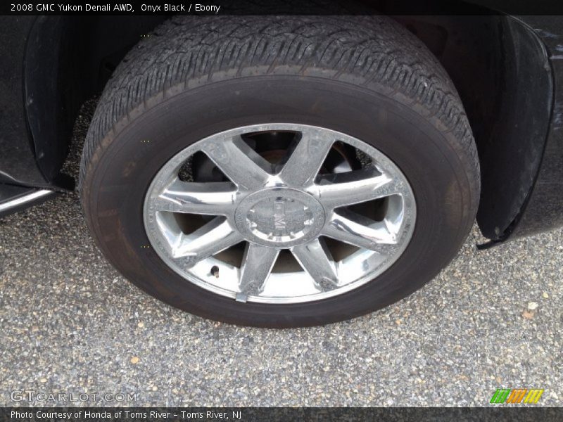 Onyx Black / Ebony 2008 GMC Yukon Denali AWD