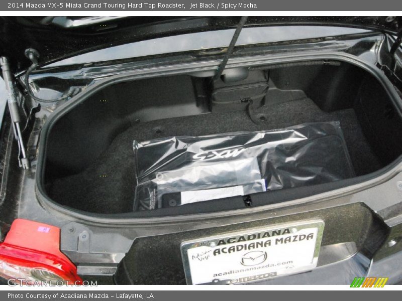 Jet Black / Spicy Mocha 2014 Mazda MX-5 Miata Grand Touring Hard Top Roadster
