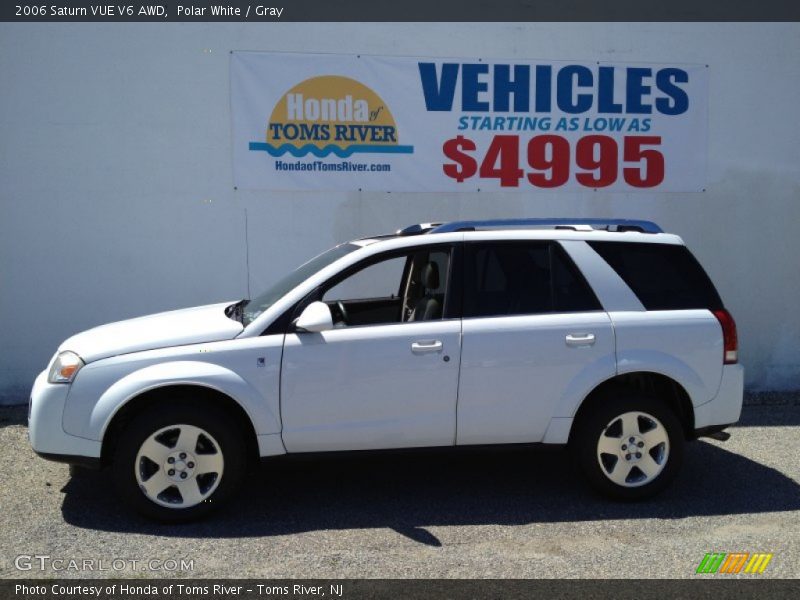 Polar White / Gray 2006 Saturn VUE V6 AWD