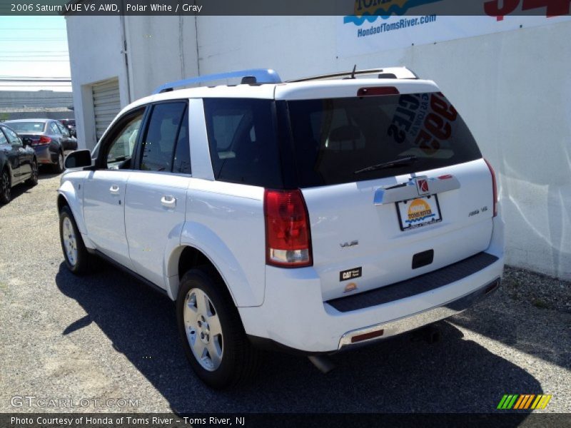 Polar White / Gray 2006 Saturn VUE V6 AWD
