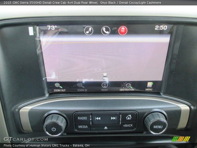 Onyx Black / Denali Cocoa/Light Cashmere 2015 GMC Sierra 3500HD Denali Crew Cab 4x4 Dual Rear Wheel