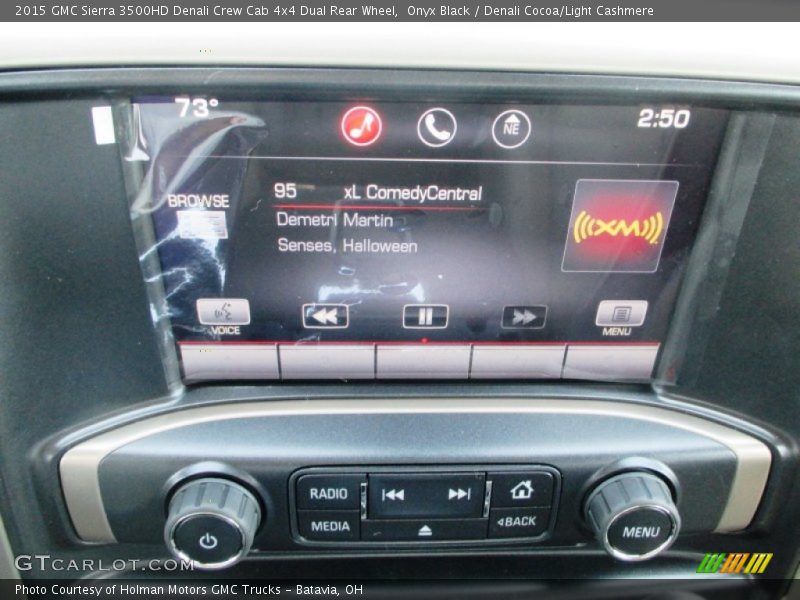 Onyx Black / Denali Cocoa/Light Cashmere 2015 GMC Sierra 3500HD Denali Crew Cab 4x4 Dual Rear Wheel