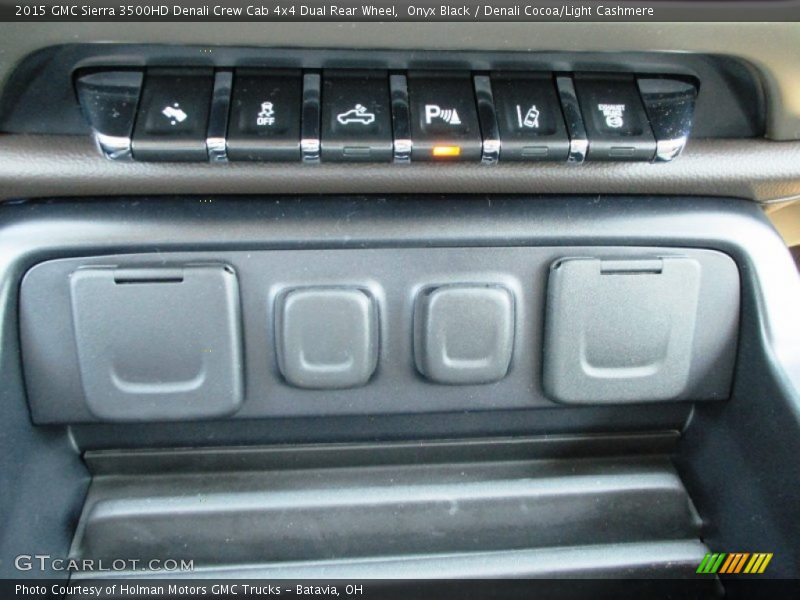 Onyx Black / Denali Cocoa/Light Cashmere 2015 GMC Sierra 3500HD Denali Crew Cab 4x4 Dual Rear Wheel