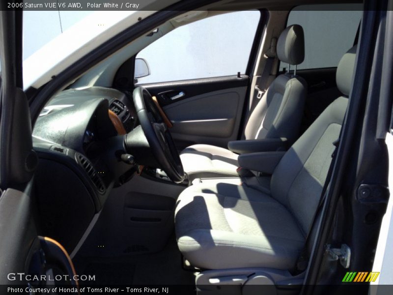Polar White / Gray 2006 Saturn VUE V6 AWD