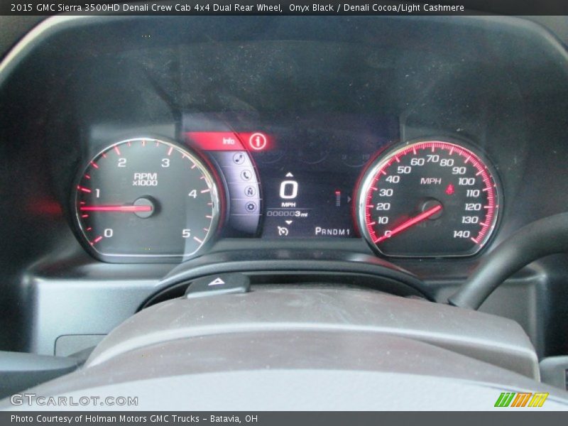 Onyx Black / Denali Cocoa/Light Cashmere 2015 GMC Sierra 3500HD Denali Crew Cab 4x4 Dual Rear Wheel