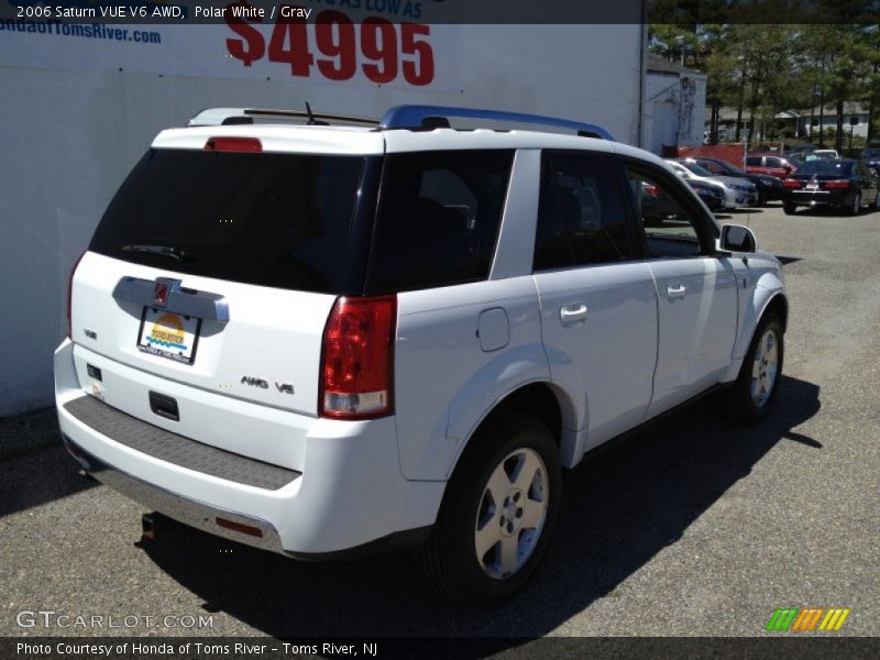 Polar White / Gray 2006 Saturn VUE V6 AWD