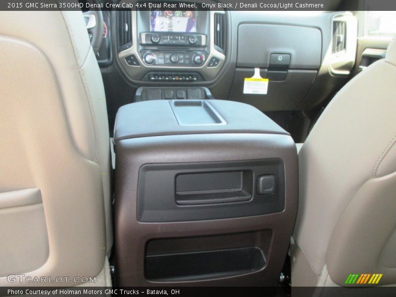 Onyx Black / Denali Cocoa/Light Cashmere 2015 GMC Sierra 3500HD Denali Crew Cab 4x4 Dual Rear Wheel