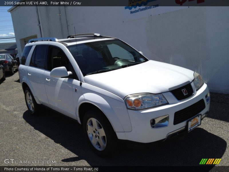 Polar White / Gray 2006 Saturn VUE V6 AWD