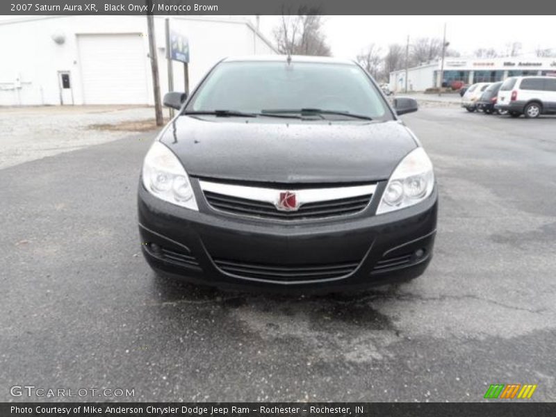 Black Onyx / Morocco Brown 2007 Saturn Aura XR