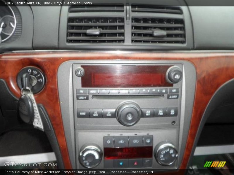 Black Onyx / Morocco Brown 2007 Saturn Aura XR