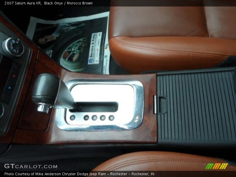 Black Onyx / Morocco Brown 2007 Saturn Aura XR