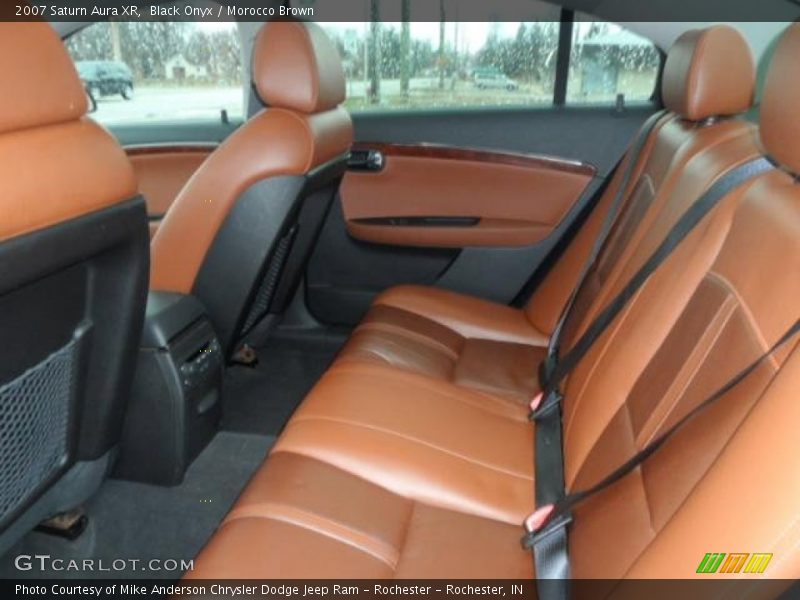 Black Onyx / Morocco Brown 2007 Saturn Aura XR