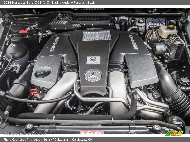  2014 G 63 AMG Engine - 5.5 Liter AMG biturbo DOHC 32-Valve VVT V8