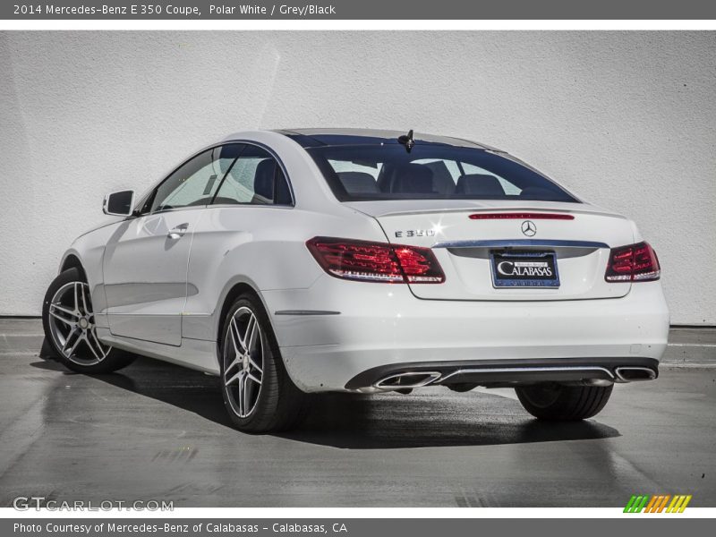 Polar White / Grey/Black 2014 Mercedes-Benz E 350 Coupe