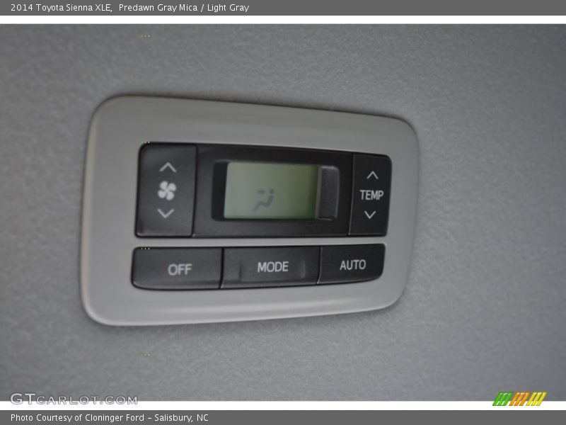 Predawn Gray Mica / Light Gray 2014 Toyota Sienna XLE