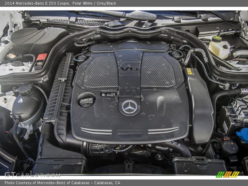 Polar White / Grey/Black 2014 Mercedes-Benz E 350 Coupe
