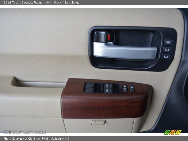 Black / Sand Beige 2014 Toyota Sequoia Platinum 4x4