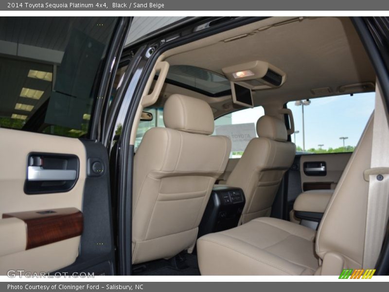Black / Sand Beige 2014 Toyota Sequoia Platinum 4x4