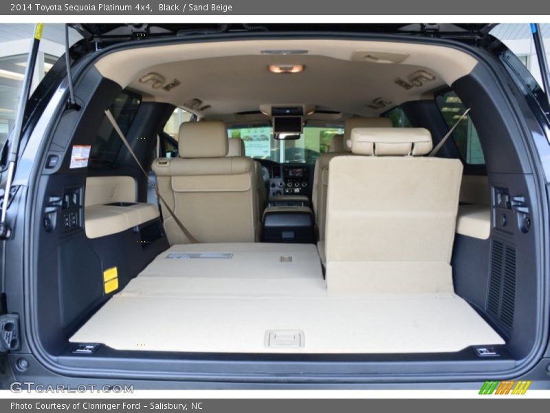 Black / Sand Beige 2014 Toyota Sequoia Platinum 4x4