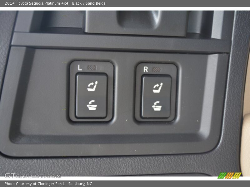 Black / Sand Beige 2014 Toyota Sequoia Platinum 4x4