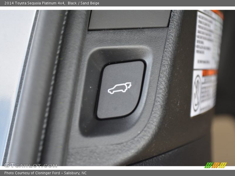 Black / Sand Beige 2014 Toyota Sequoia Platinum 4x4