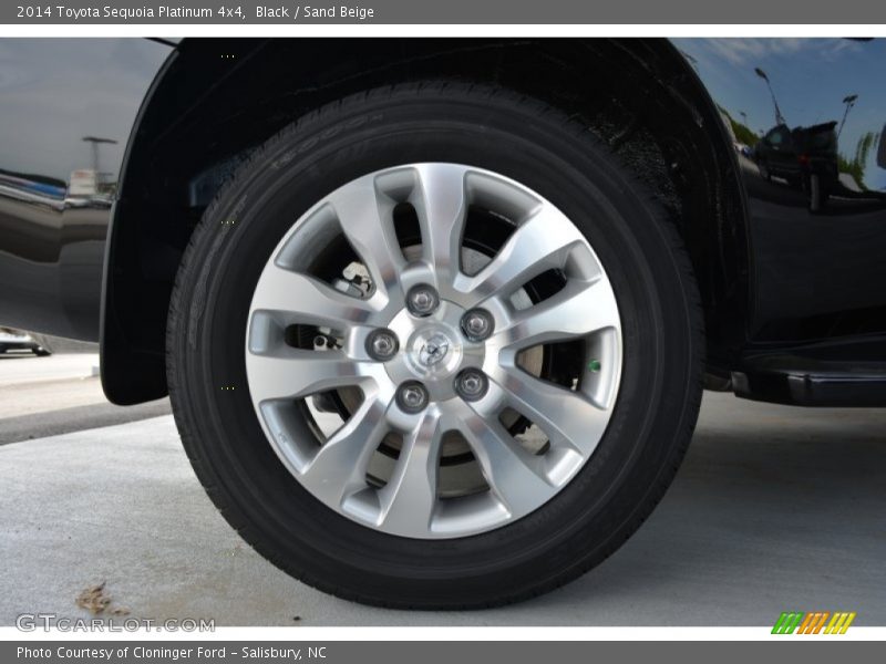  2014 Sequoia Platinum 4x4 Wheel