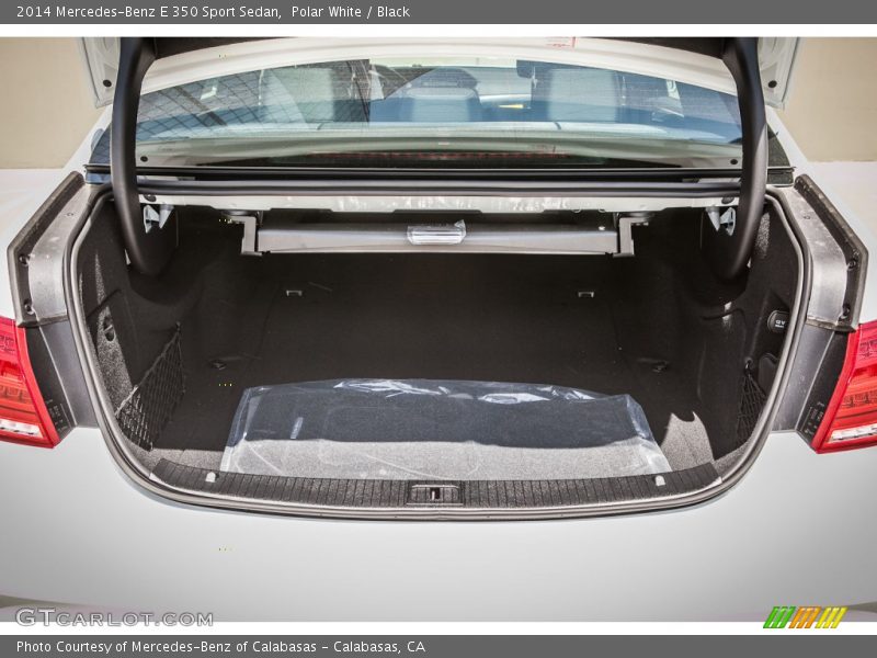  2014 E 350 Sport Sedan Trunk