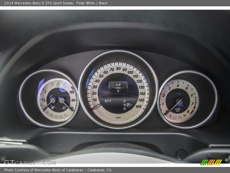  2014 E 350 Sport Sedan 350 Sport Sedan Gauges