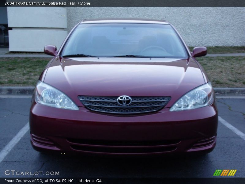 Salsa Red Pearl / Stone 2004 Toyota Camry LE