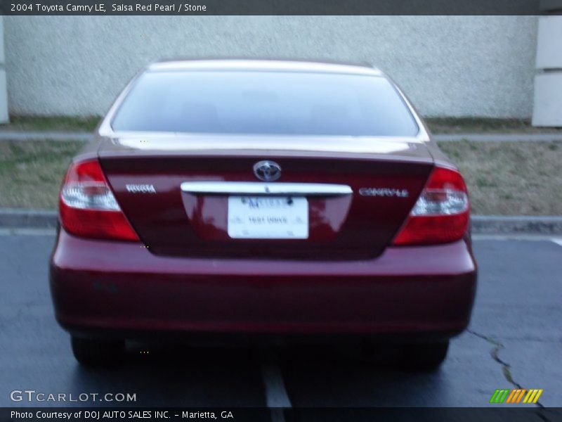 Salsa Red Pearl / Stone 2004 Toyota Camry LE