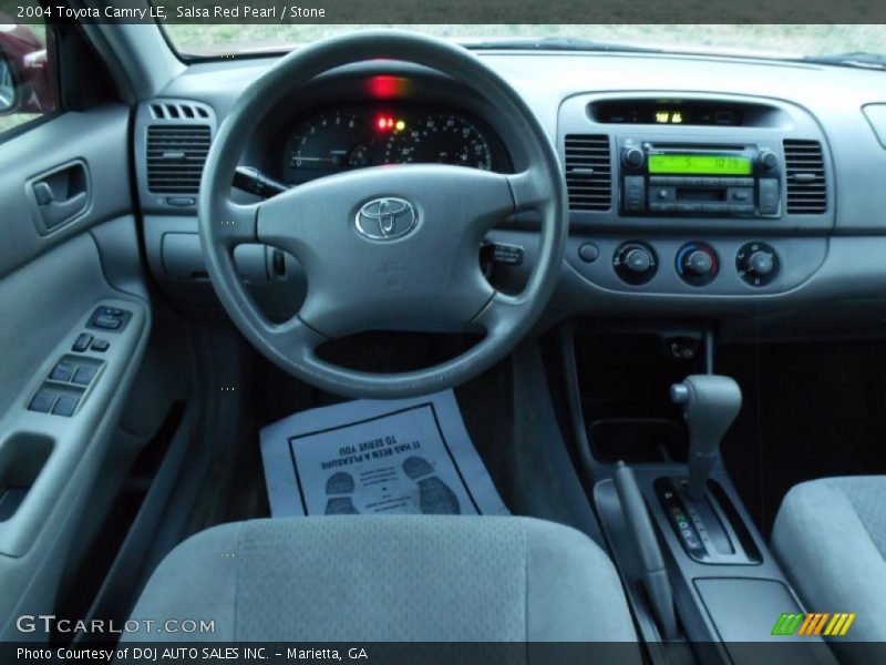Salsa Red Pearl / Stone 2004 Toyota Camry LE