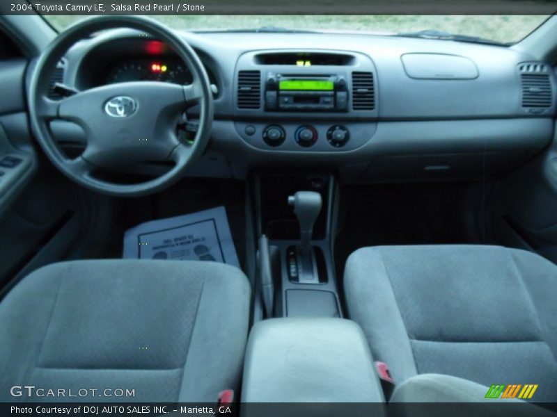 Salsa Red Pearl / Stone 2004 Toyota Camry LE