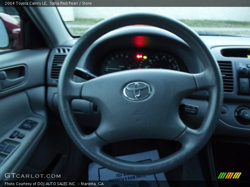 Salsa Red Pearl / Stone 2004 Toyota Camry LE