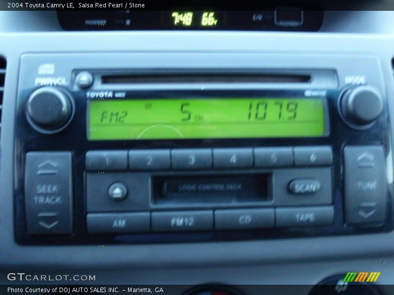 Salsa Red Pearl / Stone 2004 Toyota Camry LE