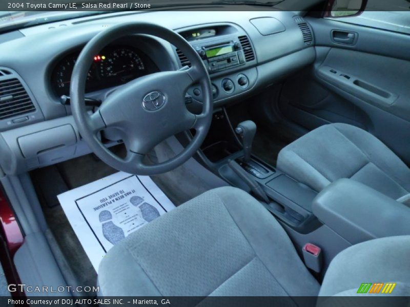 Salsa Red Pearl / Stone 2004 Toyota Camry LE