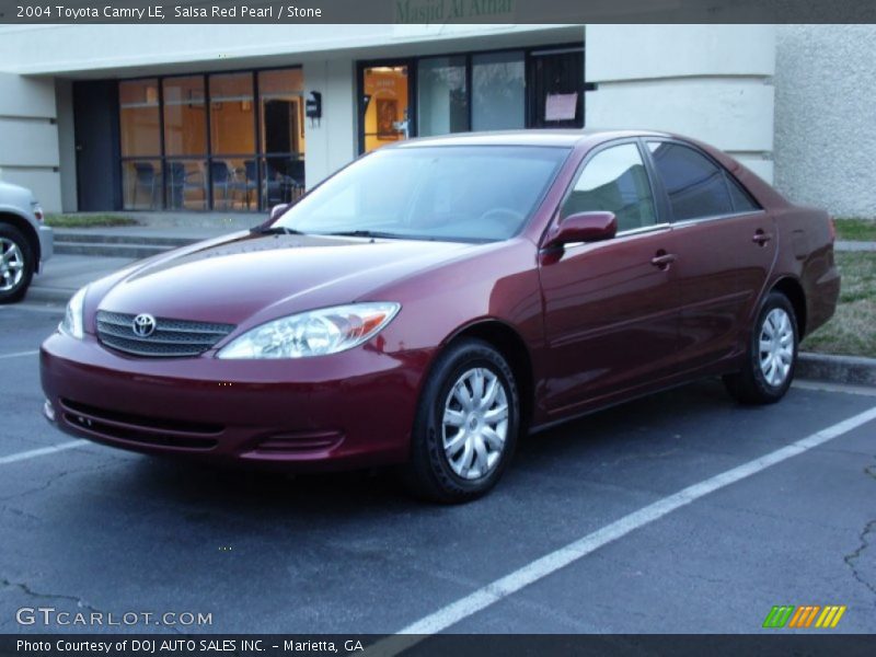 Salsa Red Pearl / Stone 2004 Toyota Camry LE