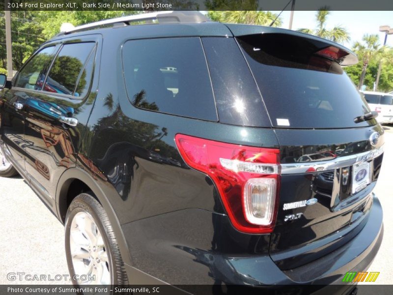 Dark Side / Medium Light Stone 2014 Ford Explorer XLT