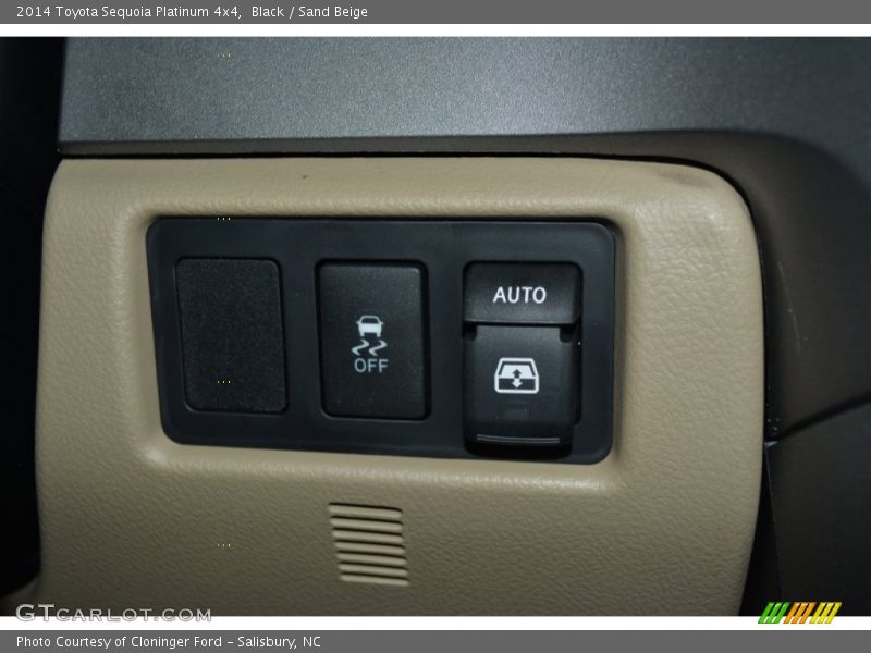 Black / Sand Beige 2014 Toyota Sequoia Platinum 4x4