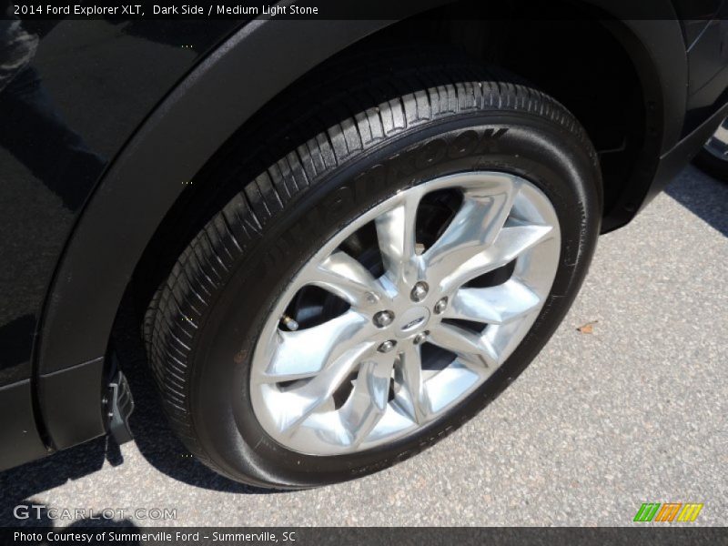 Dark Side / Medium Light Stone 2014 Ford Explorer XLT