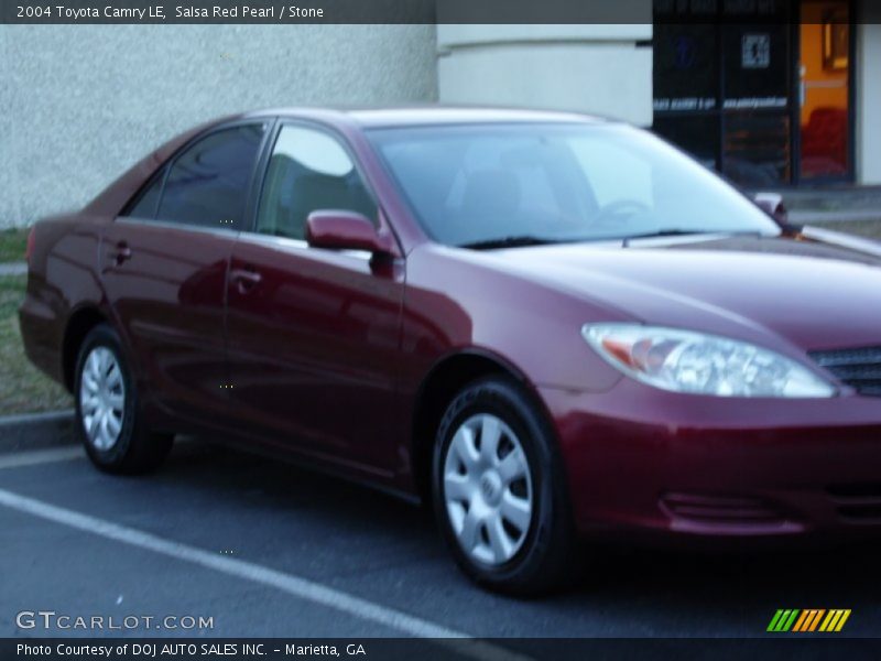 Salsa Red Pearl / Stone 2004 Toyota Camry LE