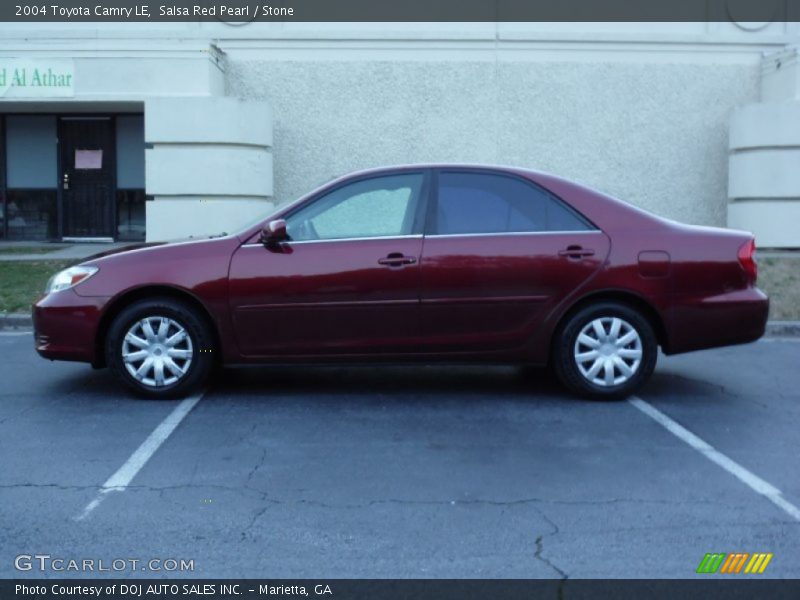 Salsa Red Pearl / Stone 2004 Toyota Camry LE