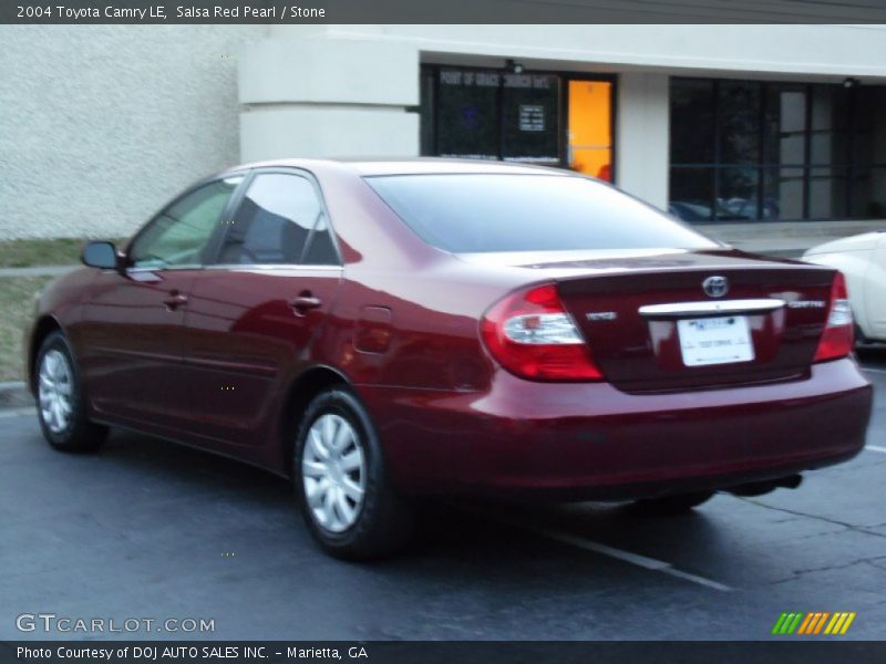Salsa Red Pearl / Stone 2004 Toyota Camry LE